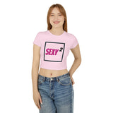 Sexy² Baby Tee (P on W)