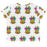 Blah Crop Tee (W)