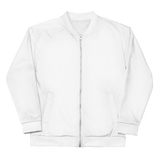 Blah Bomber Jacket (White)