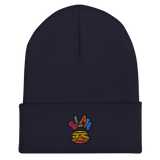 Blah Cuffed Beanie