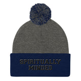 Spiritually Minded Pom Pom Cap