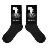 Only Black Roots Socks