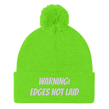 Edges not laid Pom-Pom Beanie