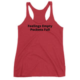 Pockets Full Racerback Tank (B)