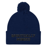 Spiritually Minded Pom Pom Cap