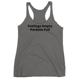 Pockets Full Racerback Tank (B)