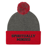 Spiritually Minded Pom Pom Cap