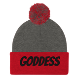 Goddess Pom-Pom Beanie (B)
