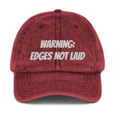 Edges not laid Vintage Cap