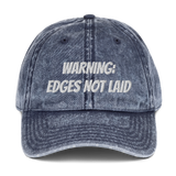 Edges not laid Vintage Cap