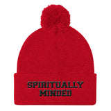 Spiritually Minded Pom Pom Cap