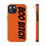 Boo Bitch Phone Cases (Orange)