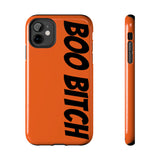 Boo Bitch Phone Cases (Orange)
