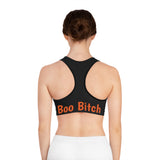 Boo Bitch Sports Bra(black)
