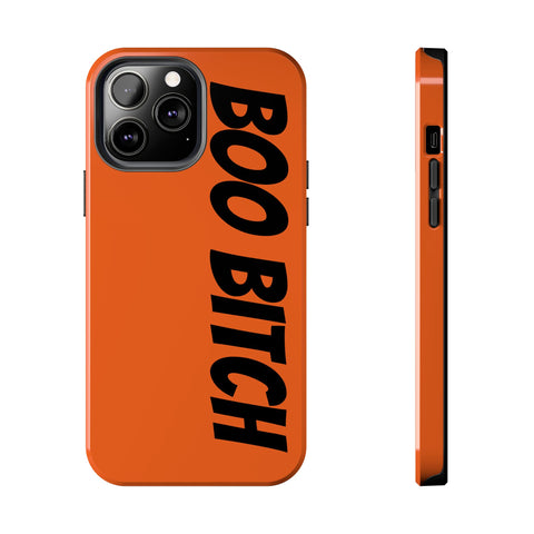 Boo Bitch Phone Cases (Orange)