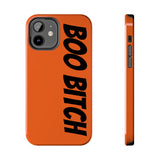 Boo Bitch Phone Cases (Orange)