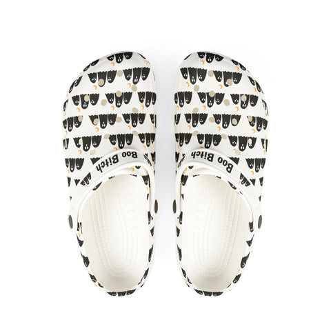 Boo Bitch Hallow-Croc(white)