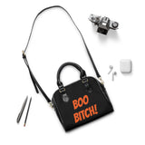 Boo Bitch Shoulder Handbag(black)