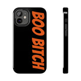 Boo Bitch Phone Cases (Black)