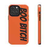 Boo Bitch Phone Cases (Orange)