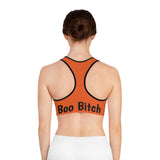 Boo Bitch Sports Bra(orange)