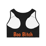 Boo Bitch Sports Bra(black)