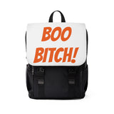 Boo Bitch Backpack (White Flap)