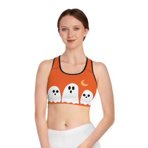 Boo Bitch Sports Bra(orange)