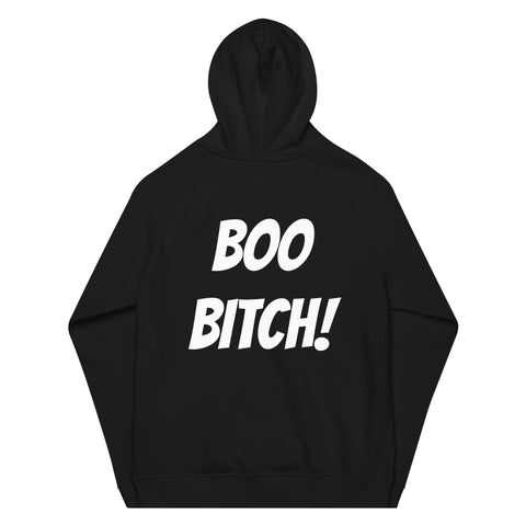 Boo bitch Heavy Duty hoodie (white)