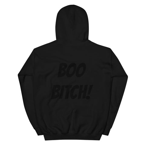 Boo bitch Basic Hoodie (black)