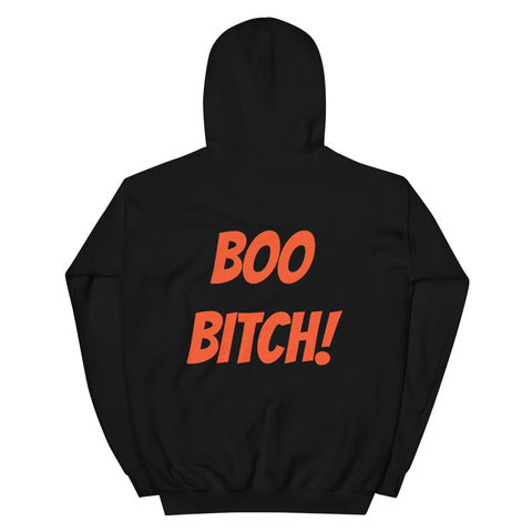 Boo bitch Basic Hoodie (orange)