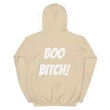 Boo bitch Basic Hoodie (white)