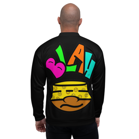 Blah Bomber Jacket (Black)