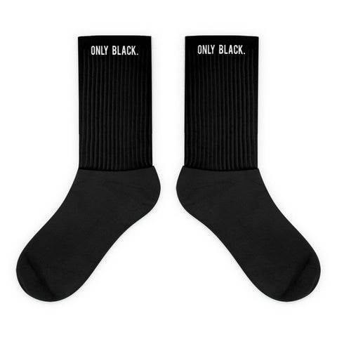 Only Black Socks