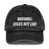 Edges not laid Vintage Cap