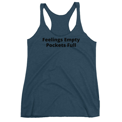 Pockets Full Racerback Tank (B)