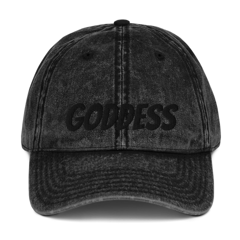 Goddess Denim Cap (B)
