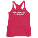 Pockets Full Racerback Tank (W)