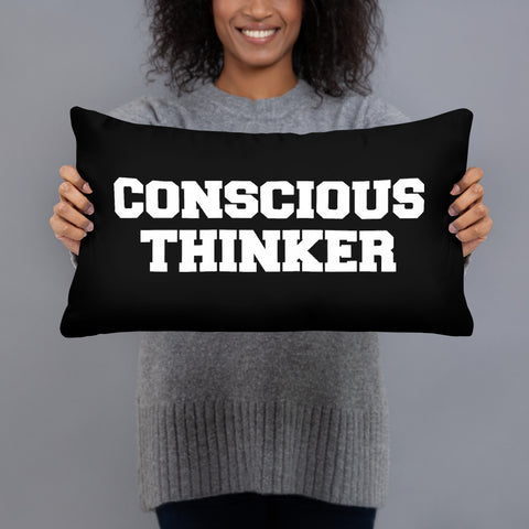 Minded & Conscious Pillow (B)