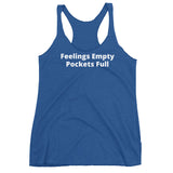 Pockets Full Racerback Tank (W)