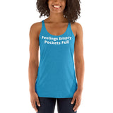 Pockets Full Racerback Tank (W)