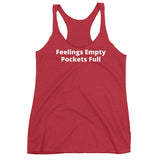 Pockets Full Racerback Tank (W)