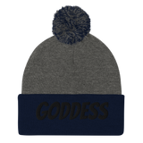 Goddess Pom-Pom Beanie (B)