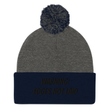 Edges not laid Pom-Pom Beanie (B)