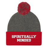 Spiritually Minded Pom Pom Cap