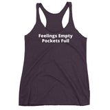 Pockets Full Racerback Tank (W)