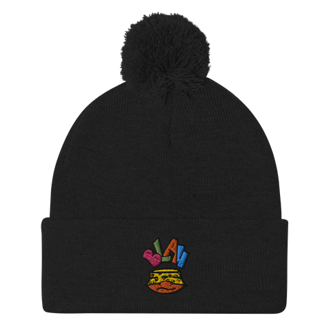 Blah Pom-Pom Beanie