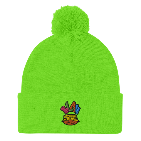 Blah Pom-Pom Beanie