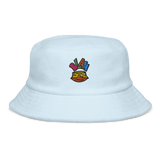 Blah Terry cloth bucket hat