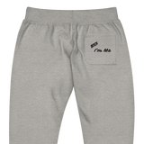 Bitch I'm Me fleece sweatpants (B)
